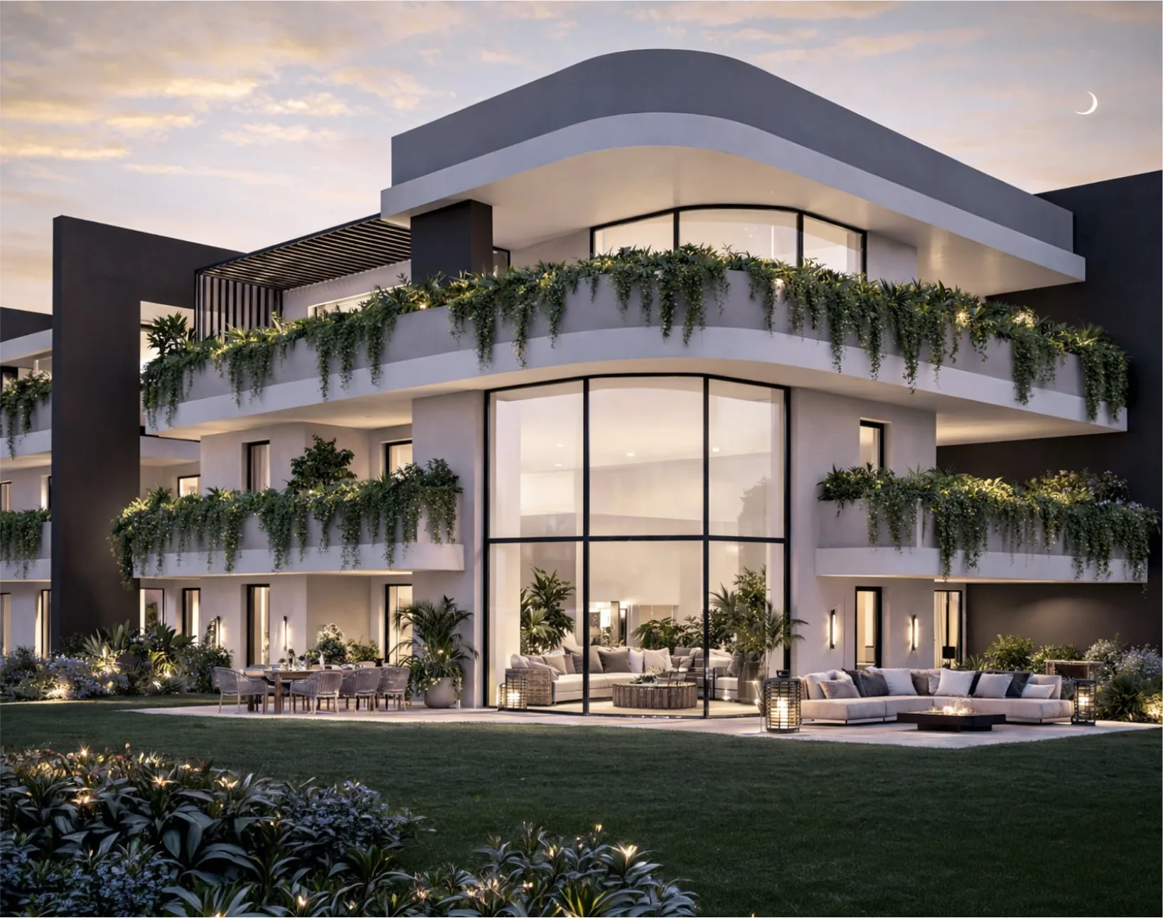Residenza Lois - l'edificio e il verde