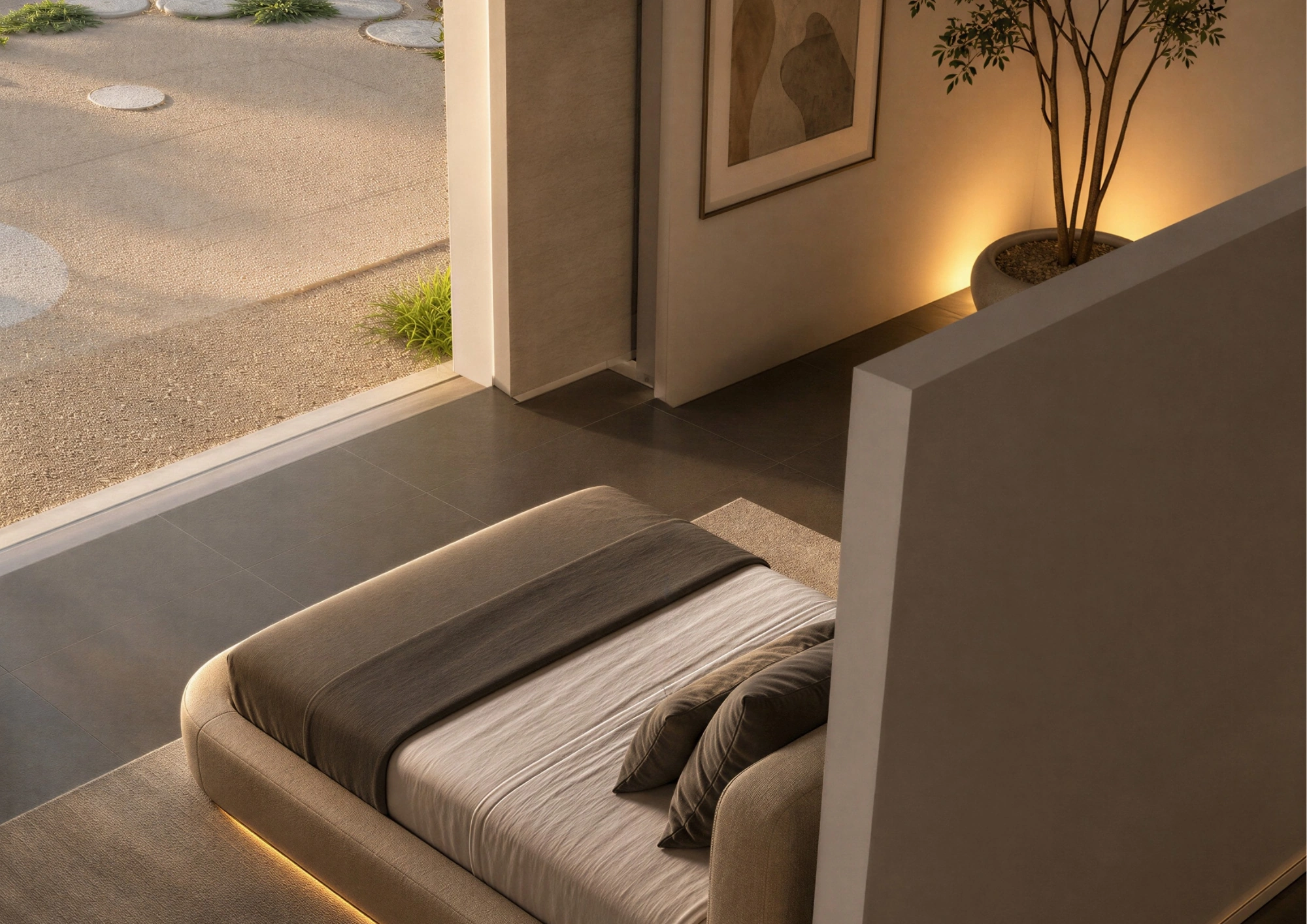La terrazza dell'attico
